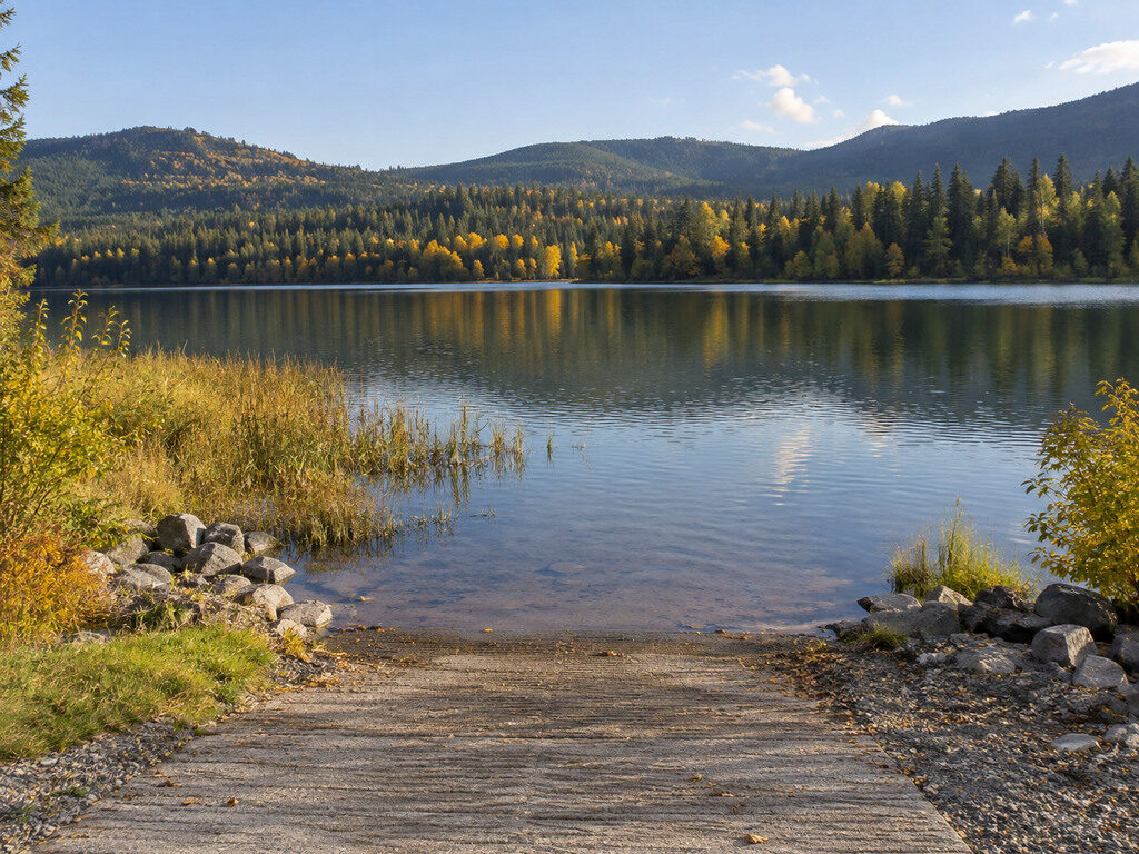 Anderson Lake Outlet Boat Ramp: No Dock, Fishing and Special Bass Limits