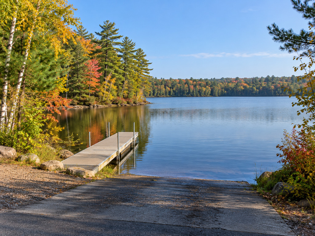 Clear Lake Public Landings: Paved Ramp or Quiet Carry-In