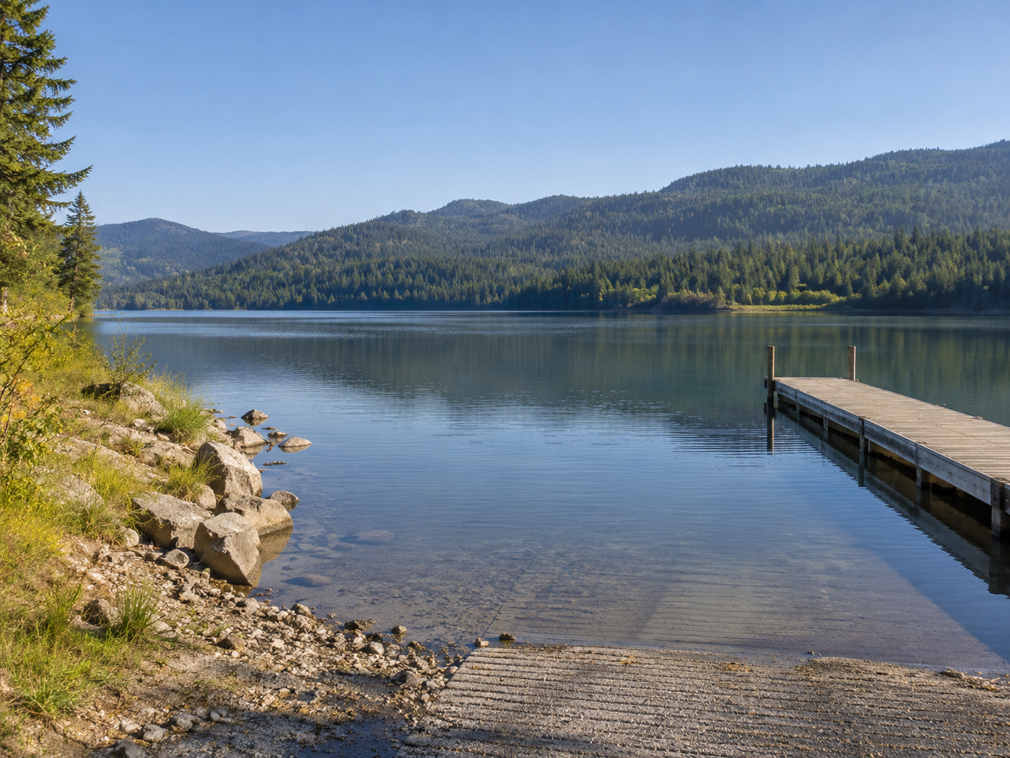 Cocolalla Lake Boat Ramp: Fishing, Shallow Launch and Day-Use Guide
