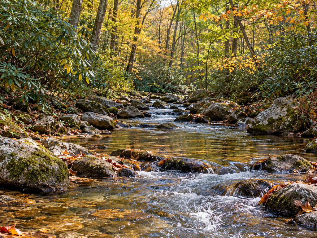Smith Creek Delayed-Harvest Fishing at Unicoi: Platform Access Guide
